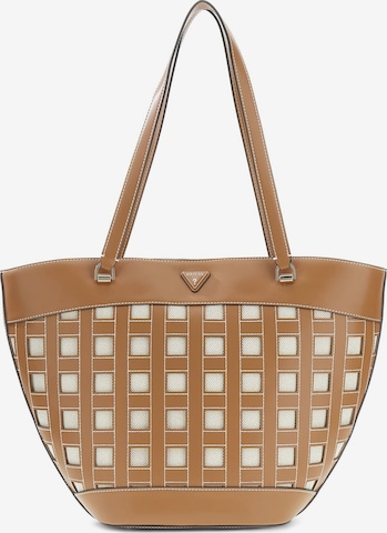GUESS Shopper 'Frankie' in Braun: Vorderseite