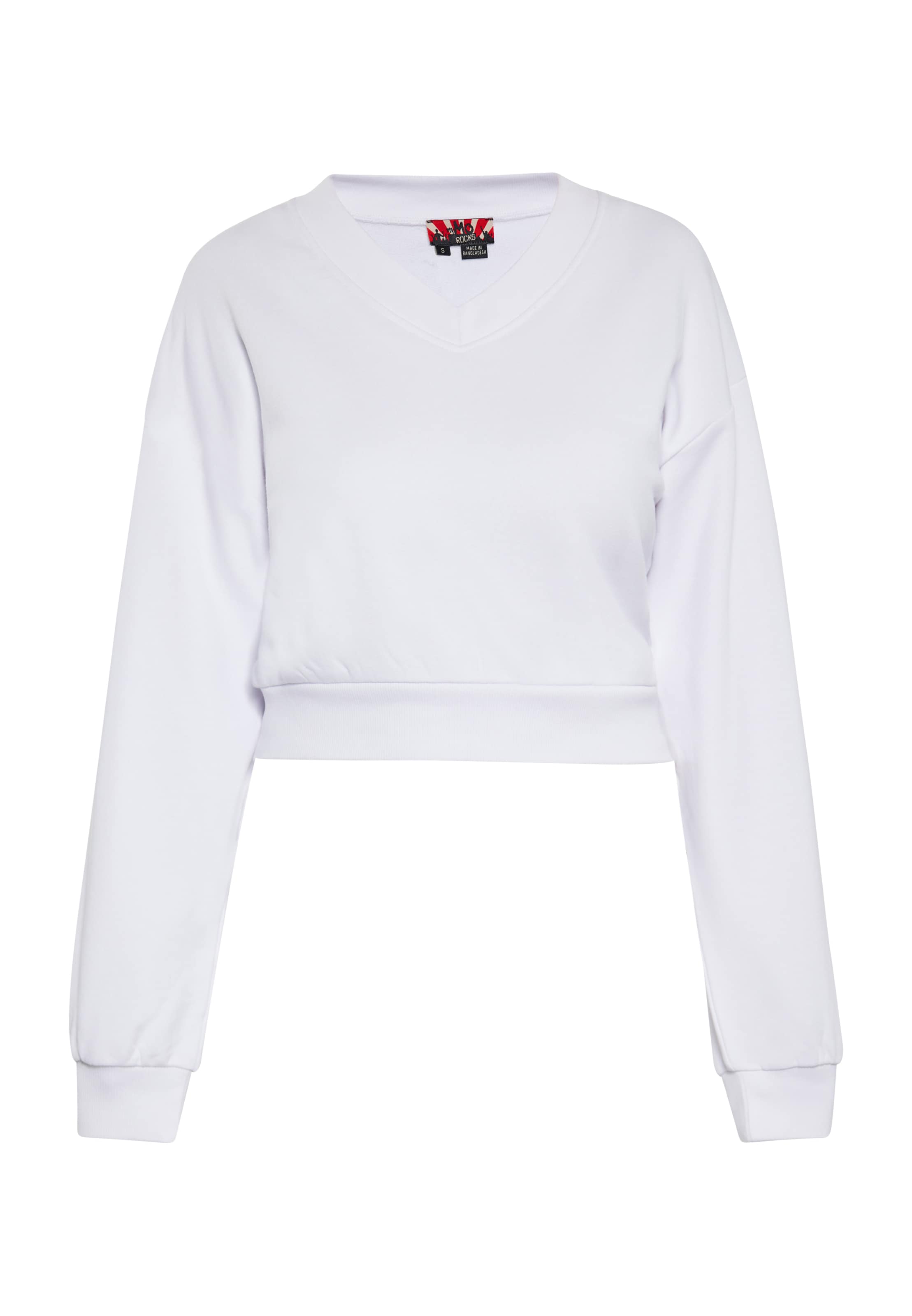 myMo ROCKS - Sweatshirt em branco: frente