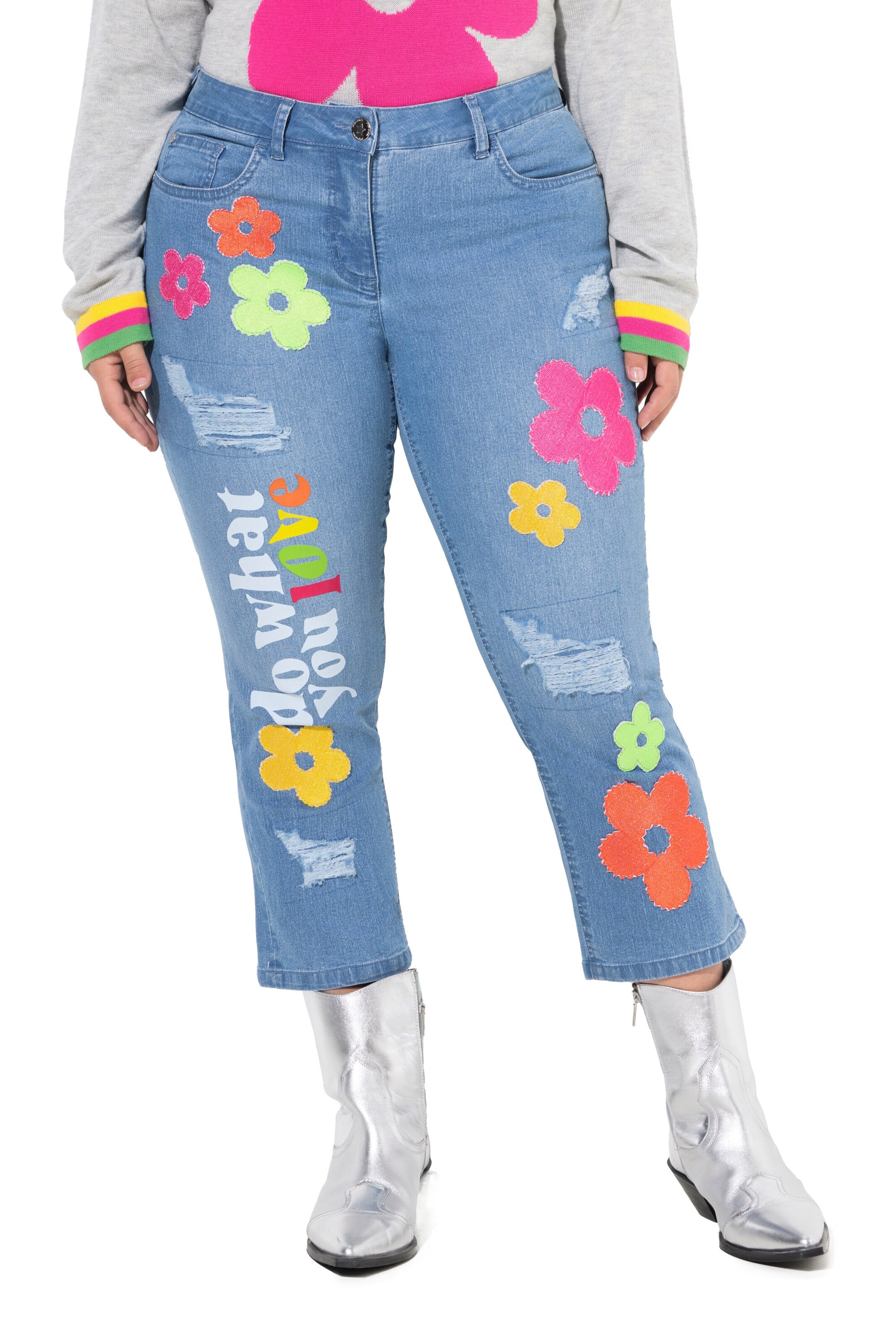 Angel of Style Regular Jeans in Blue: front