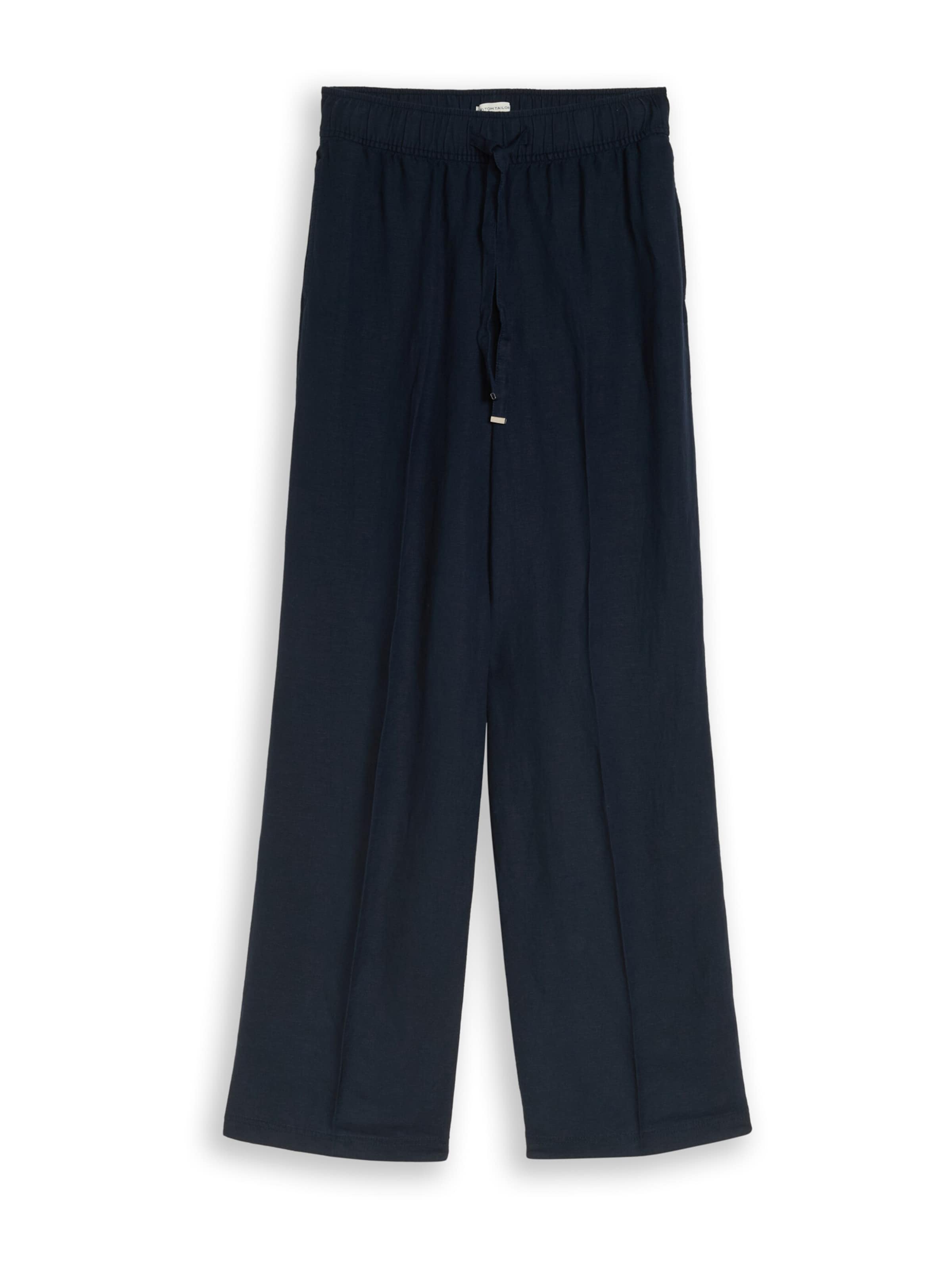TOM TAILOR Baggy Pants in Blue: front