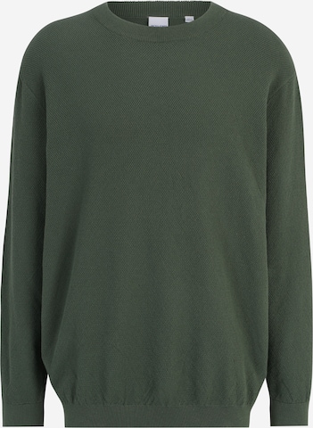 Jack & Jones Plus Pullover  'LAFAYETTE' in Grün: predná strana