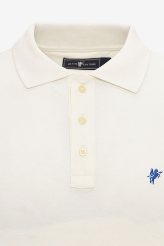 DENIM CULTURE - Camiseta 'EDDARD' en beige