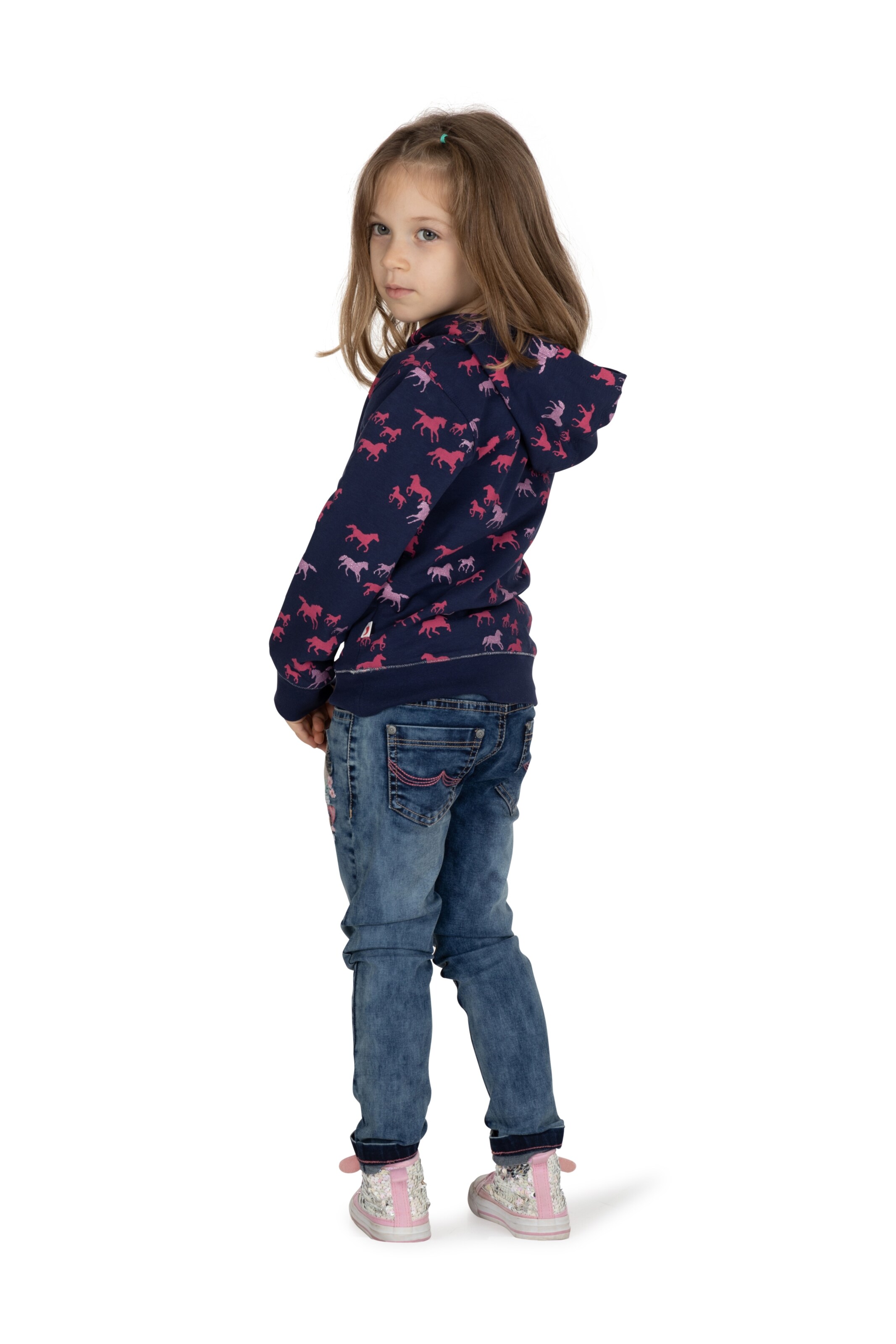 SALT AND PEPPER Sweatshirt 'Horse' in Blue