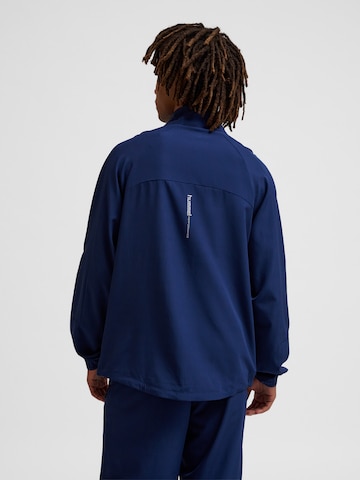 Hummel Sports sweat jacket in Blue