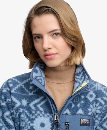 Veste en polaire Superdry & Co en bleu