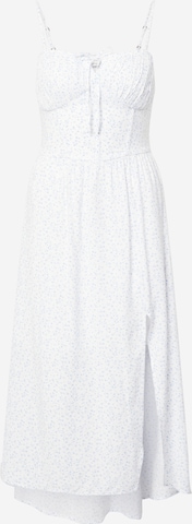 HOLLISTER Summer Dress in White: front