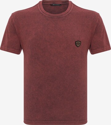 CIPO & BAXX Shirt in Rood: voorkant