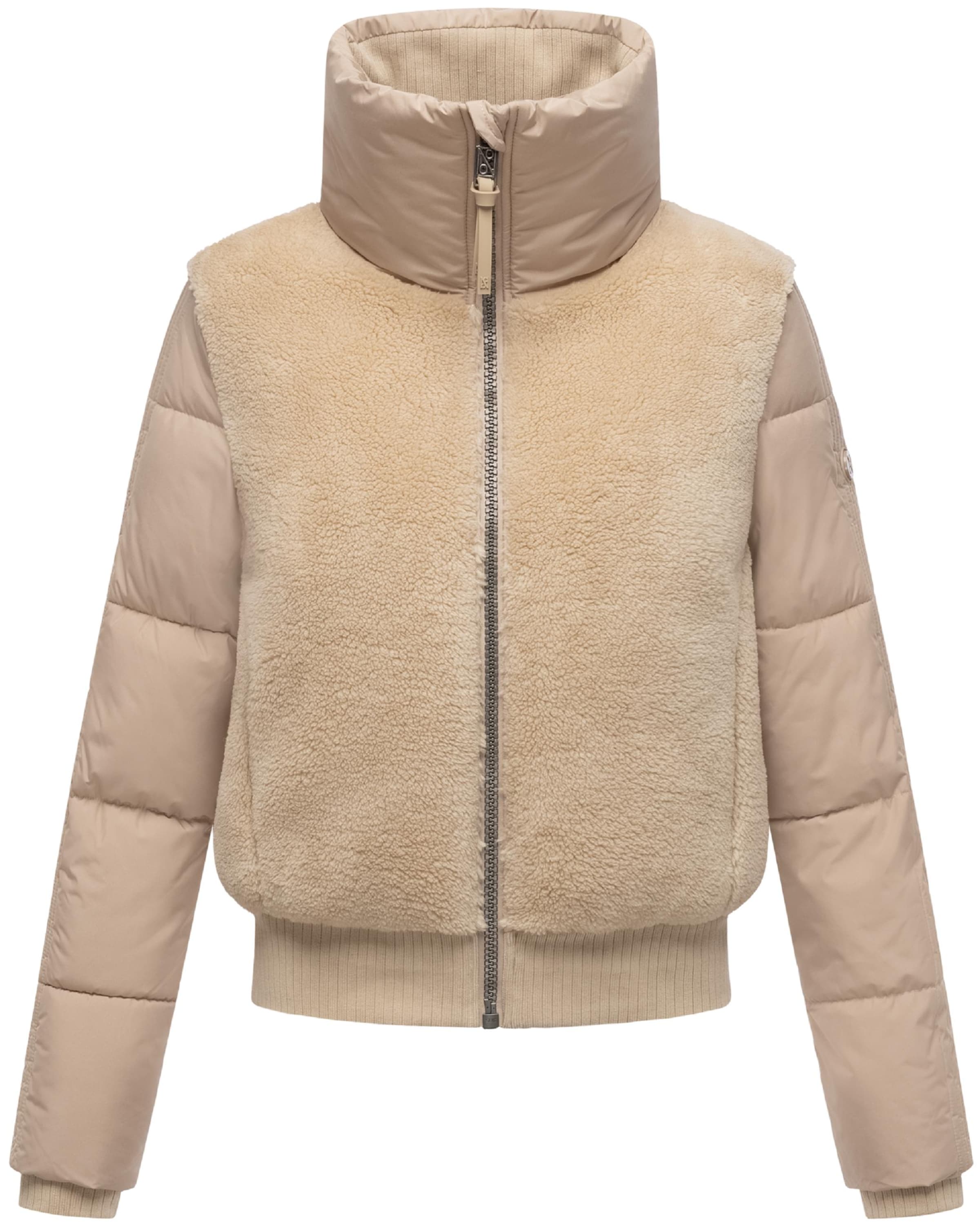 NAVAHOO Зимняя куртка в Бежевый: спереди