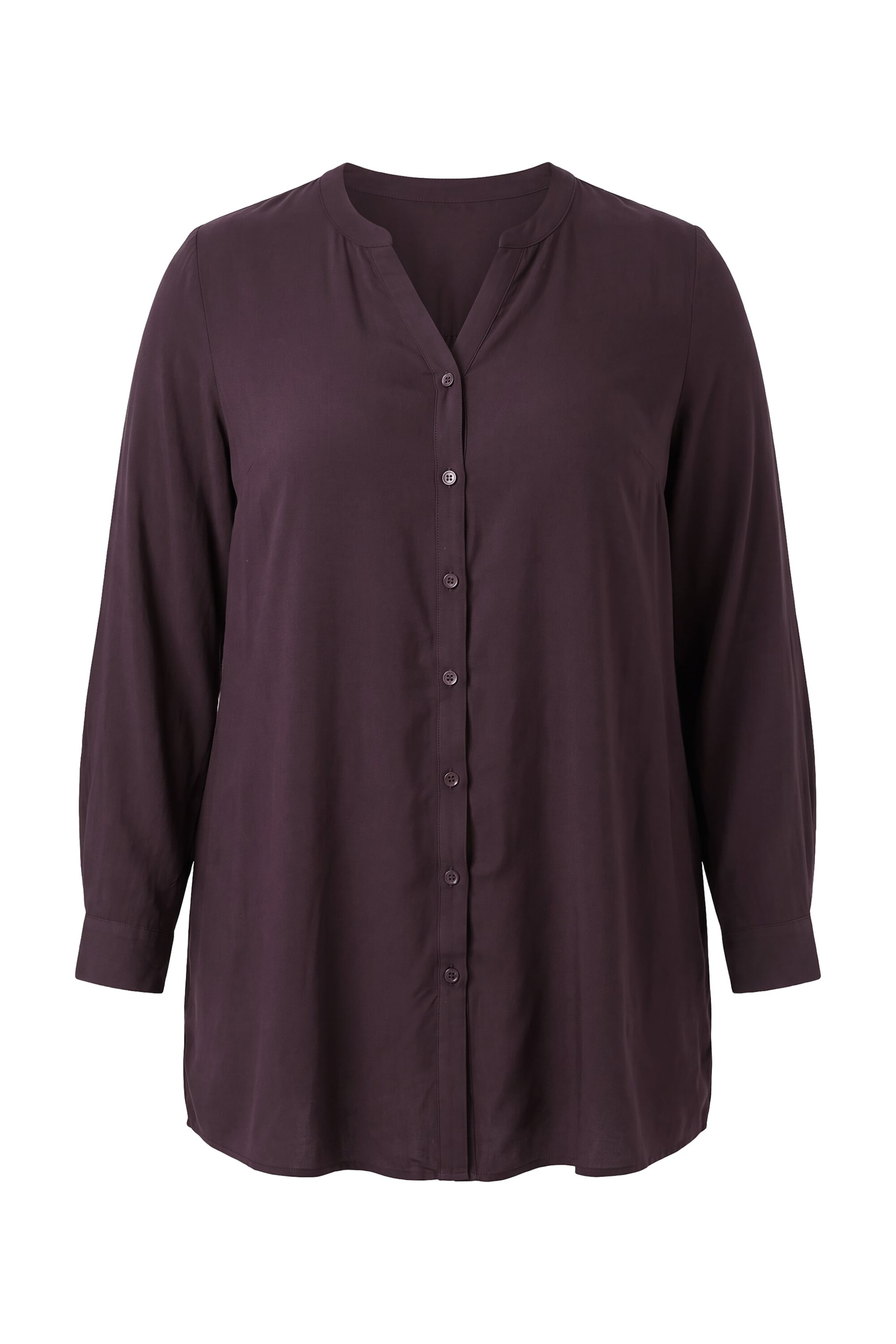 MIAMODA Blouse in Brown: front