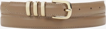 Kazar Gürtel in Beige: Vorderseite