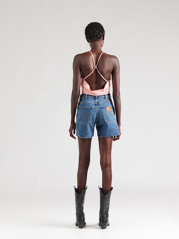 Regular Jean WRANGLER en bleu : derrière