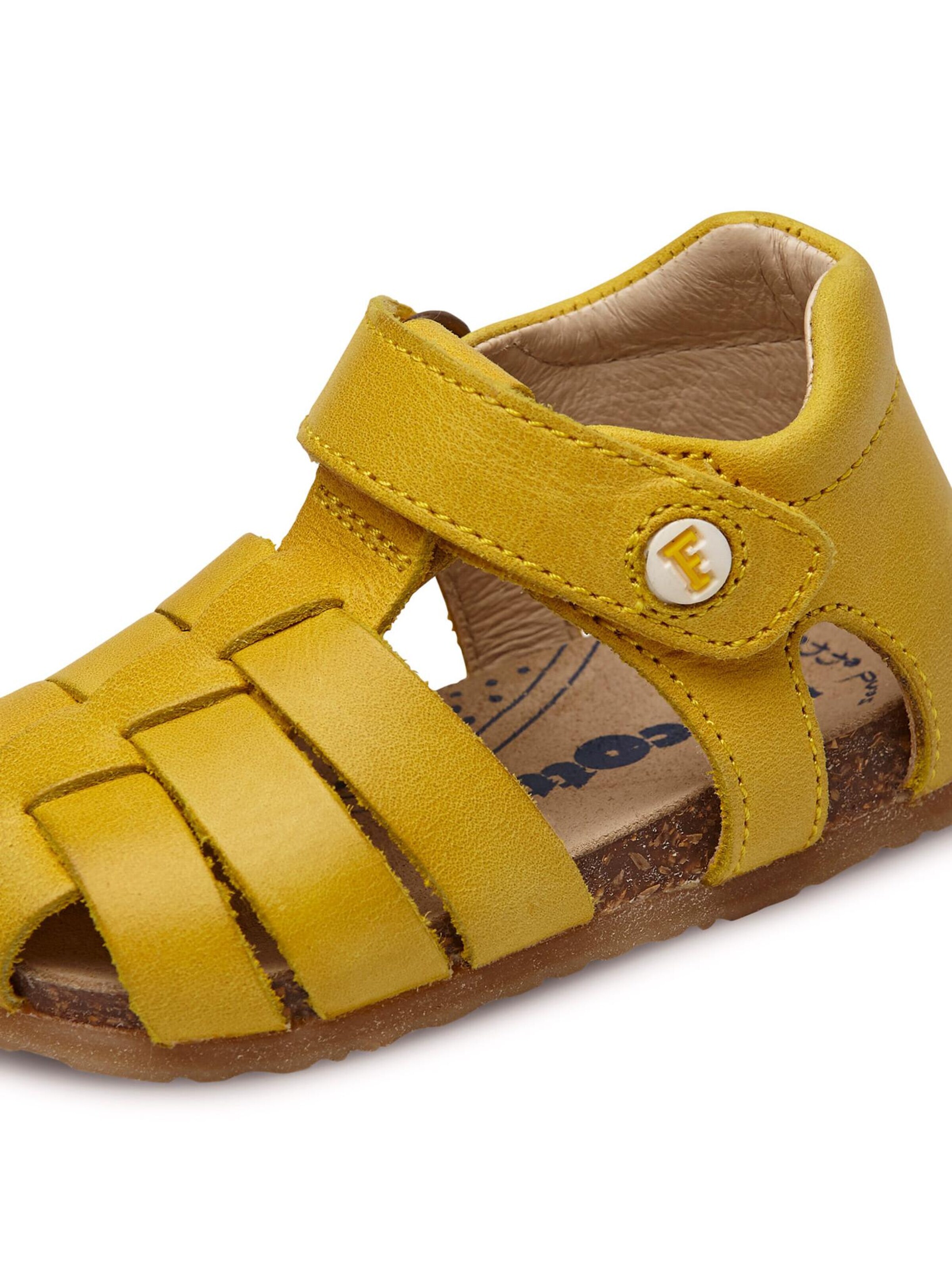 Falcotto Open shoes 'ALBY' in Yellow