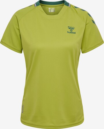 Hummel Performance Shirt 'Ongrid' in Green: front