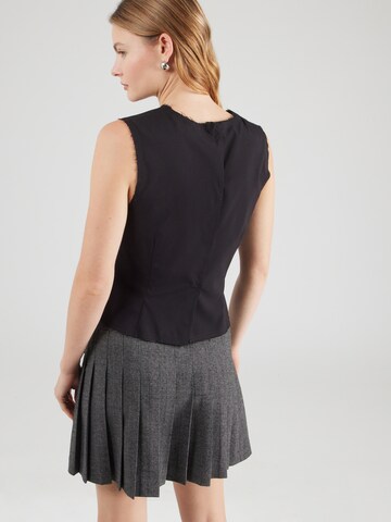 WEEKDAY Top in Zwart
