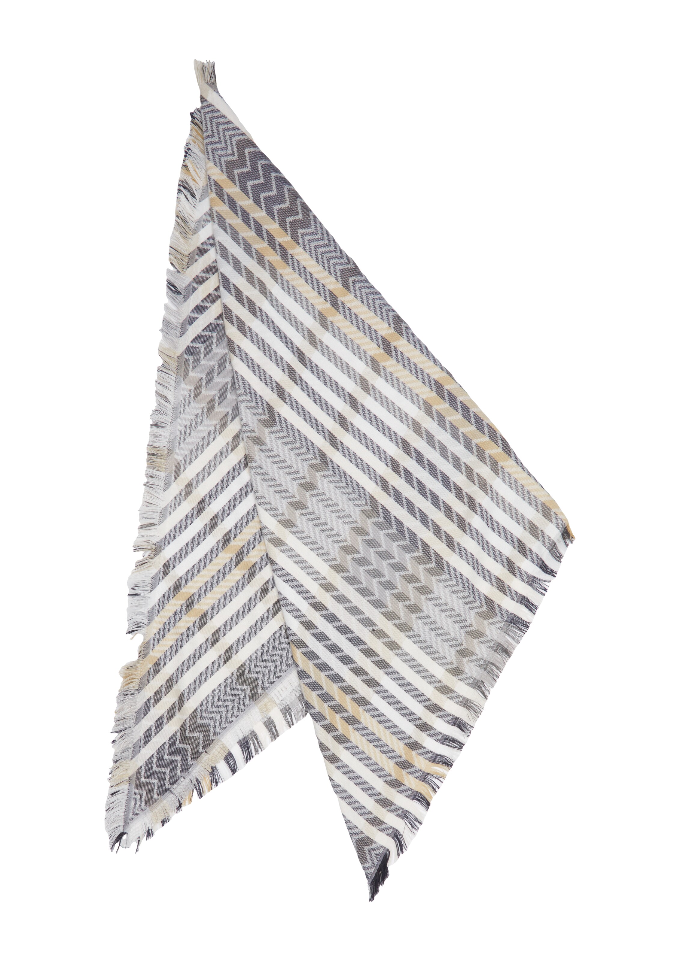 s.Oliver Schal in Beige: Vorderseite