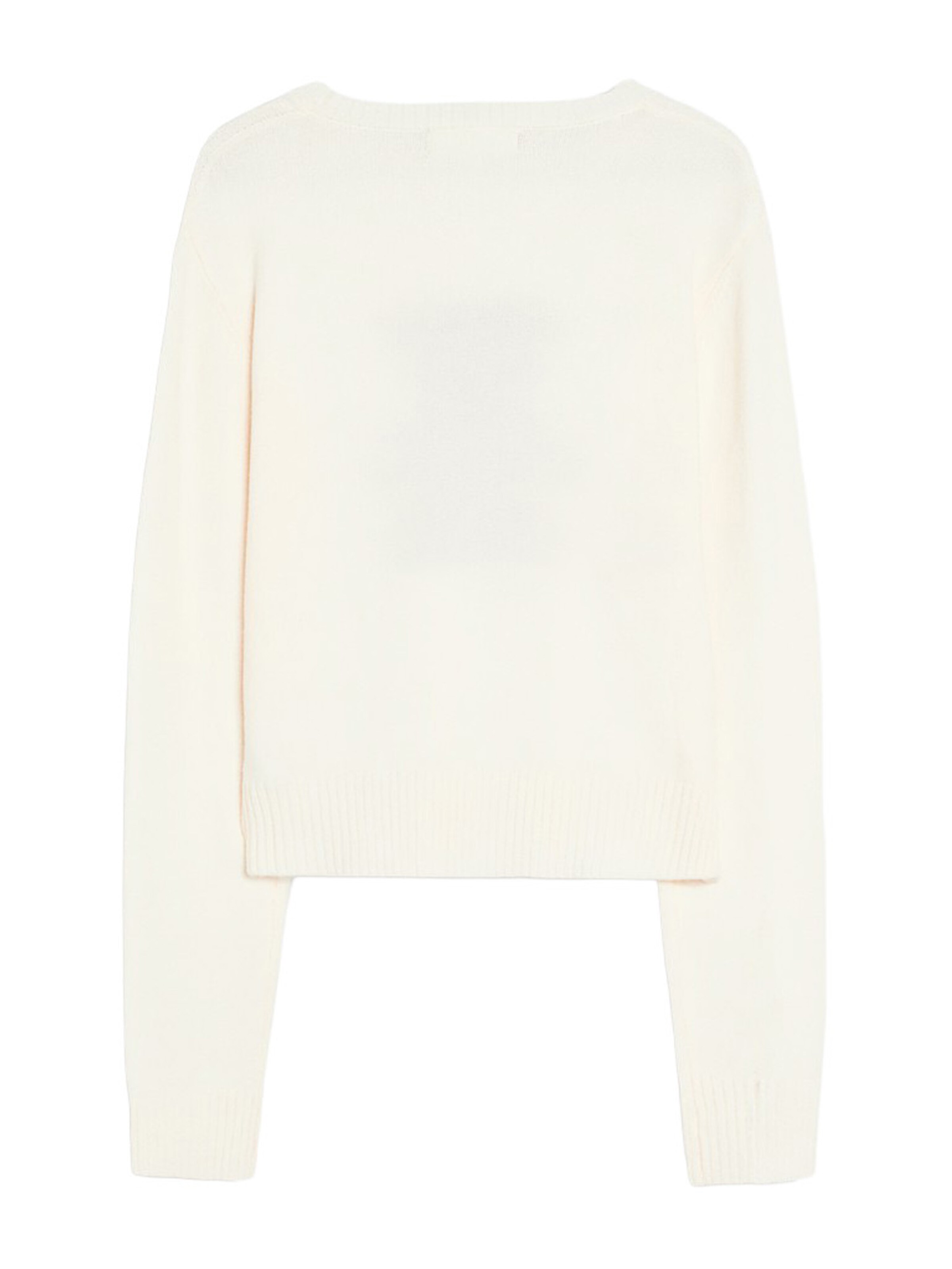 Bershka Sweater in Beige: back