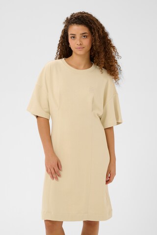 SAINT TROPEZ Kleid 'Paulette' in Beige: Vorderseite