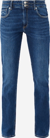 QS Slimfit Jeans 'Catie' in Blauw: voorkant