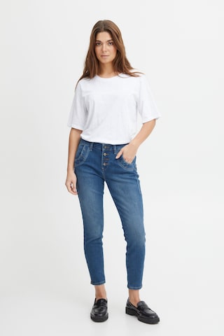 PULZ Jeans Loosefit Jeans 'Malvina' in Blauw