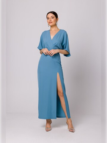 Makover - Vestido en azul: frente