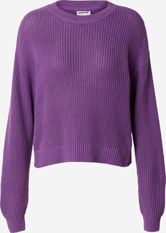 Pull-over 'MAYSA' Noisy may en violet : devant