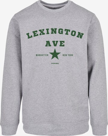 Sweat-shirt 'Lexington Ave' F4NT4STIC en gris : devant