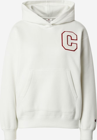 Champion Authentic Athletic Apparel Sweatshirt in White: front