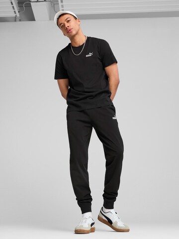 PUMA Функциональная футболка 'ESS No. 1' в Черный: спереди