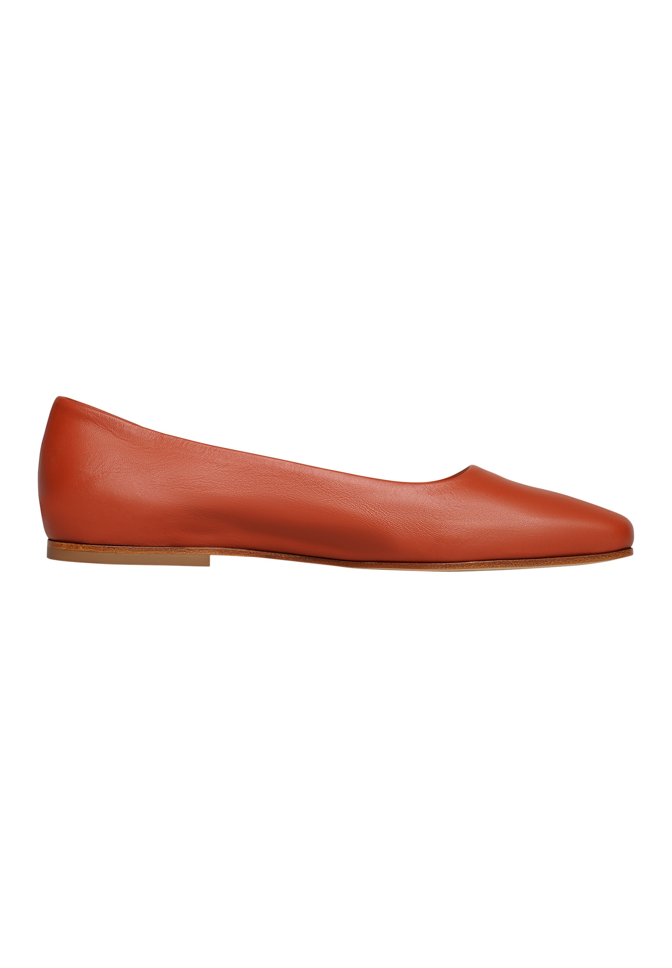 Henry Stevens Ballet Flats 'Audrey B' in Red