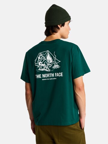 THE NORTH FACE Shirt 'Campfire' in Green: front