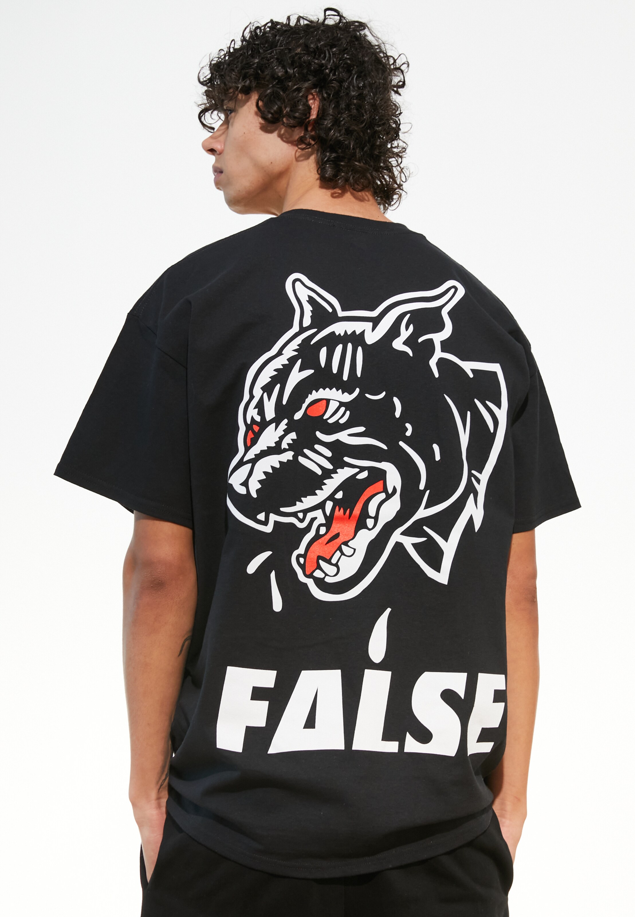 Frauen Shirts & Tops HNR LDN Shirt 'FALSE' in Schwarz - BI62320