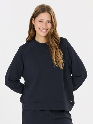 Athlecia Sportief sweatshirt 'Jacey' in Blauw: voorkant