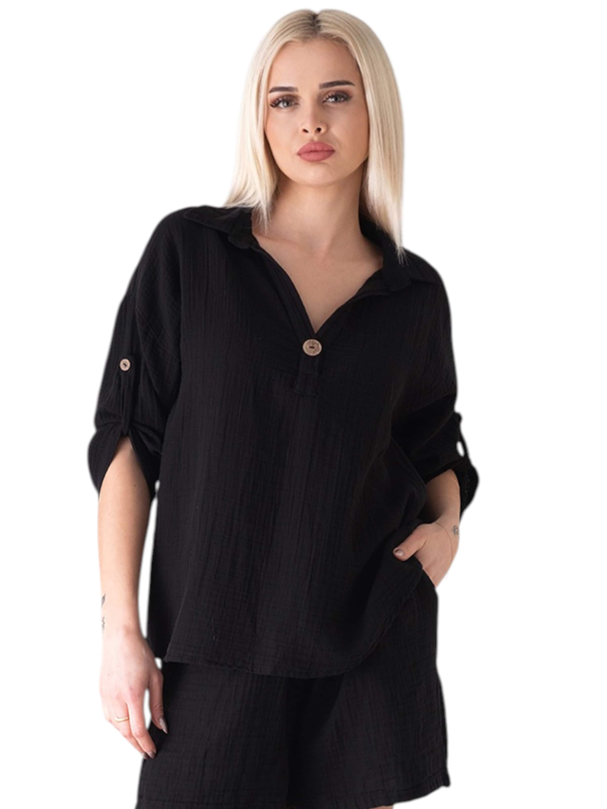 Chemisier 'LINARA' WENOR en noir
