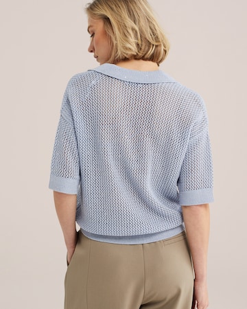 WE Fashion Sveter - Modrá