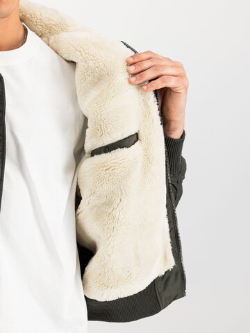 ALPHA INDUSTRIES Winter Jacket 'B15-3 TT' in Grey