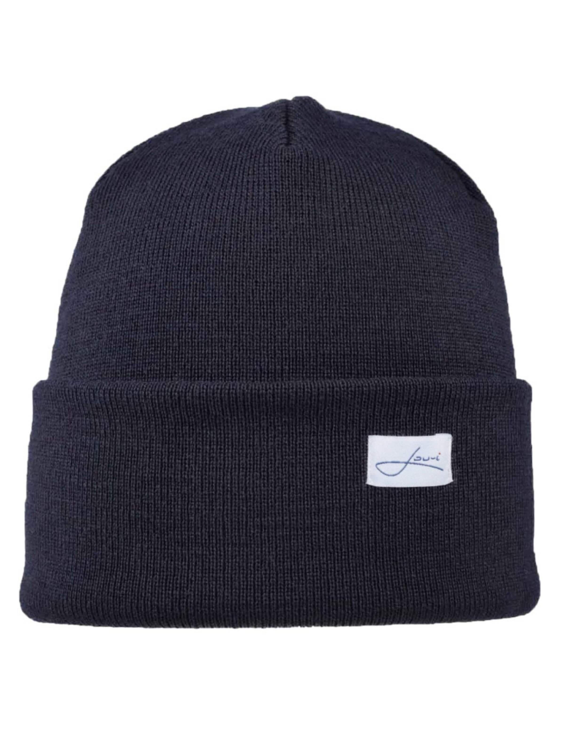Lou-i Beanie 'Mütze aus Bio-Baumwolle' in Blue: front