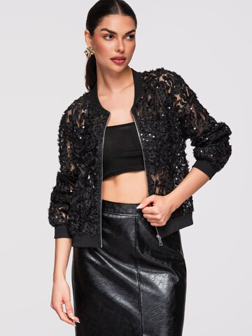 Ombre Übergangsjacke‌‌‌‌‌‌‌‌ in Schwarz