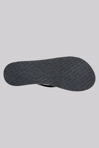 Soccx T-Bar Sandals in Black