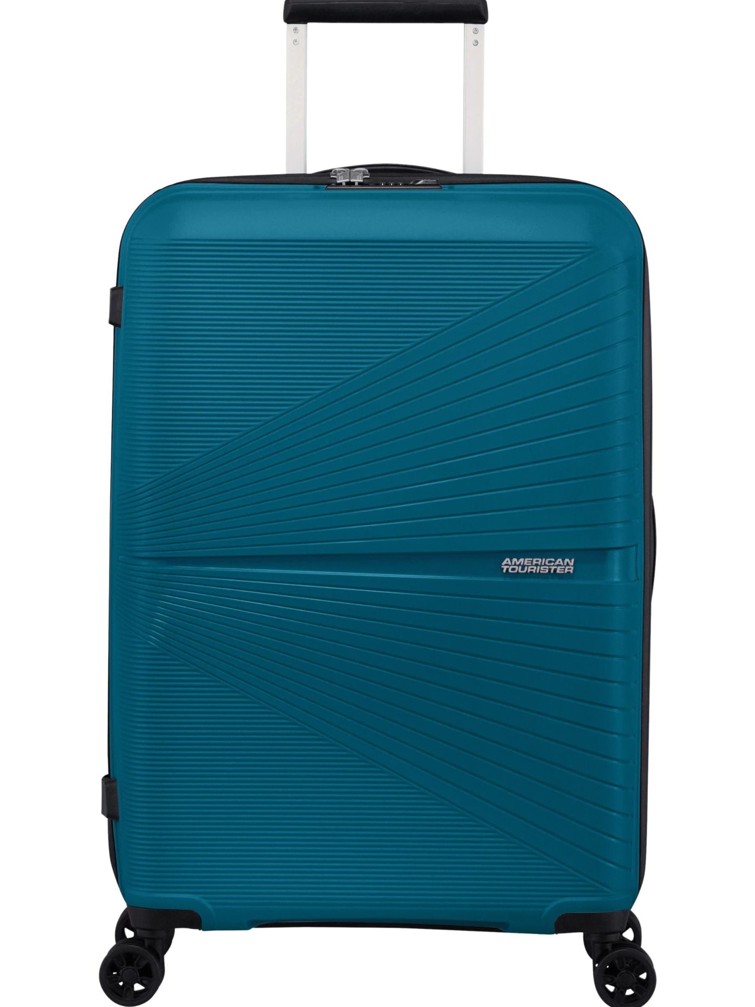 Valisette 'AIRONIC SPINNER 67/24 TSA' American Tourister en bleu : devant