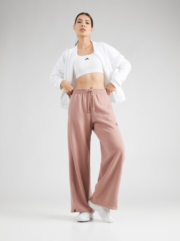 ADIDAS SPORTSWEAR Широкий Спортивные штаны 'All Szn' в Ярко-розовый
