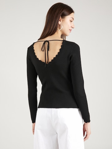 ABOUT YOU Sweater 'Elsa' in Black
