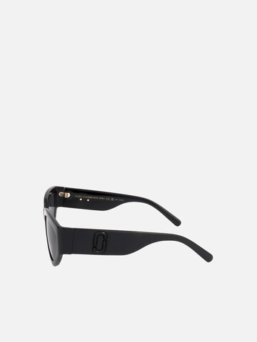 Marc Jacobs Aurinkolasit 'Marc Jacobs MARC 645/S Violet grey 57/17/135 Women Sunglasses' värissä musta