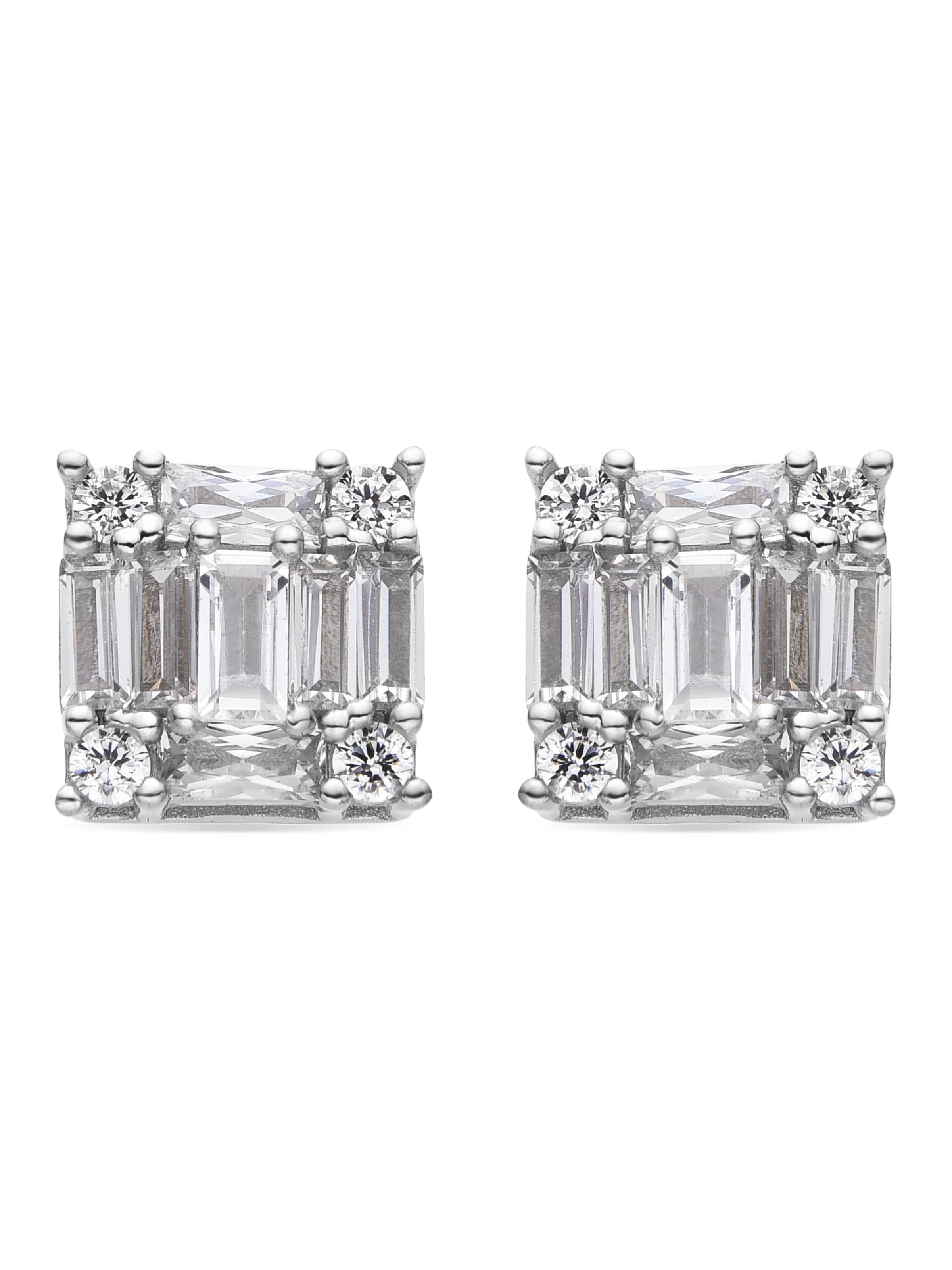 Luxenter Ohrringe 'RAKNA'‌‌‌‌‌‌‌‌‌‌ in weiß, Produktansicht