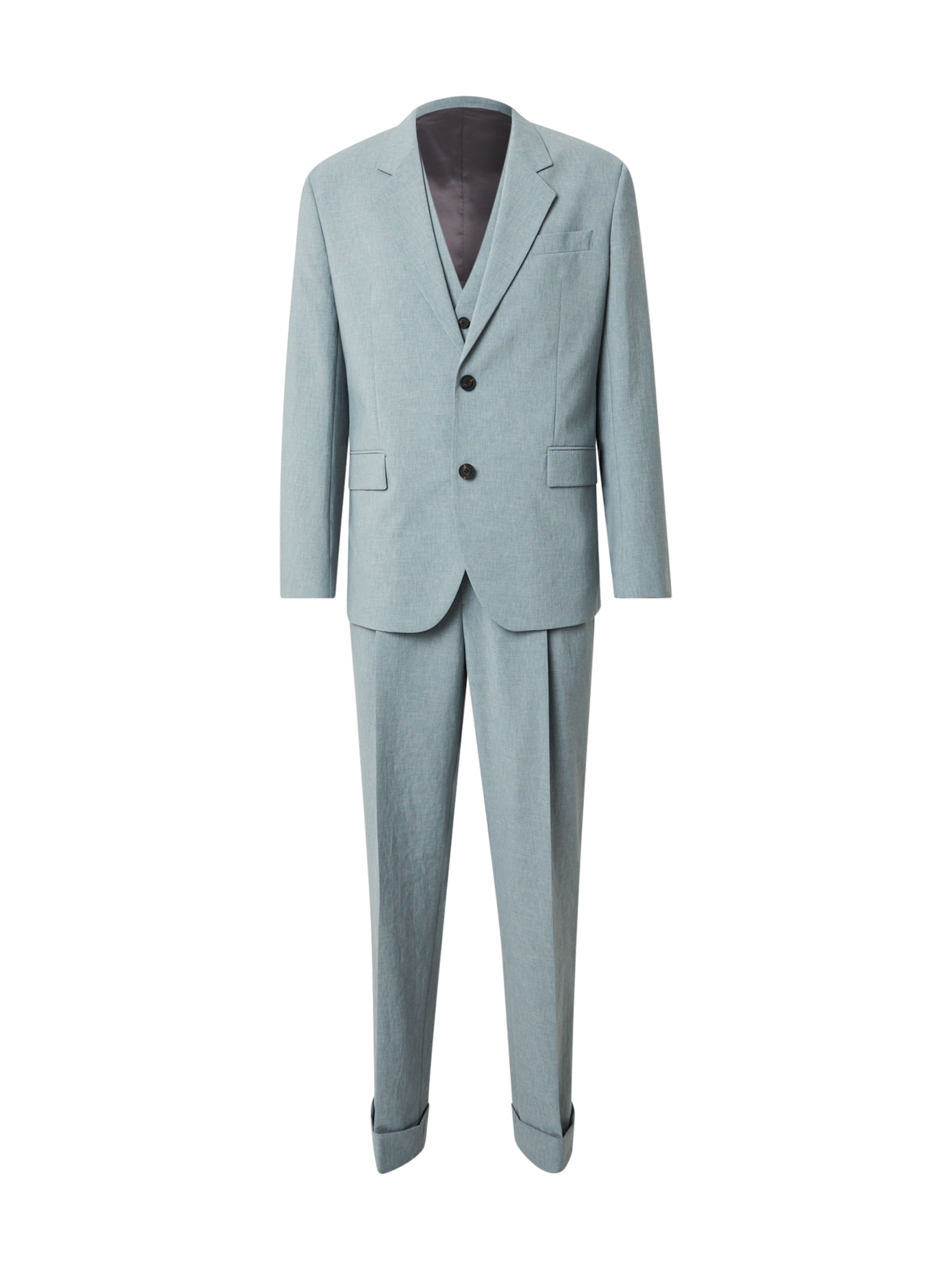 HUGO Regular Kostym &#x27;Karlo-Theodor&#x27; i grön: framsida