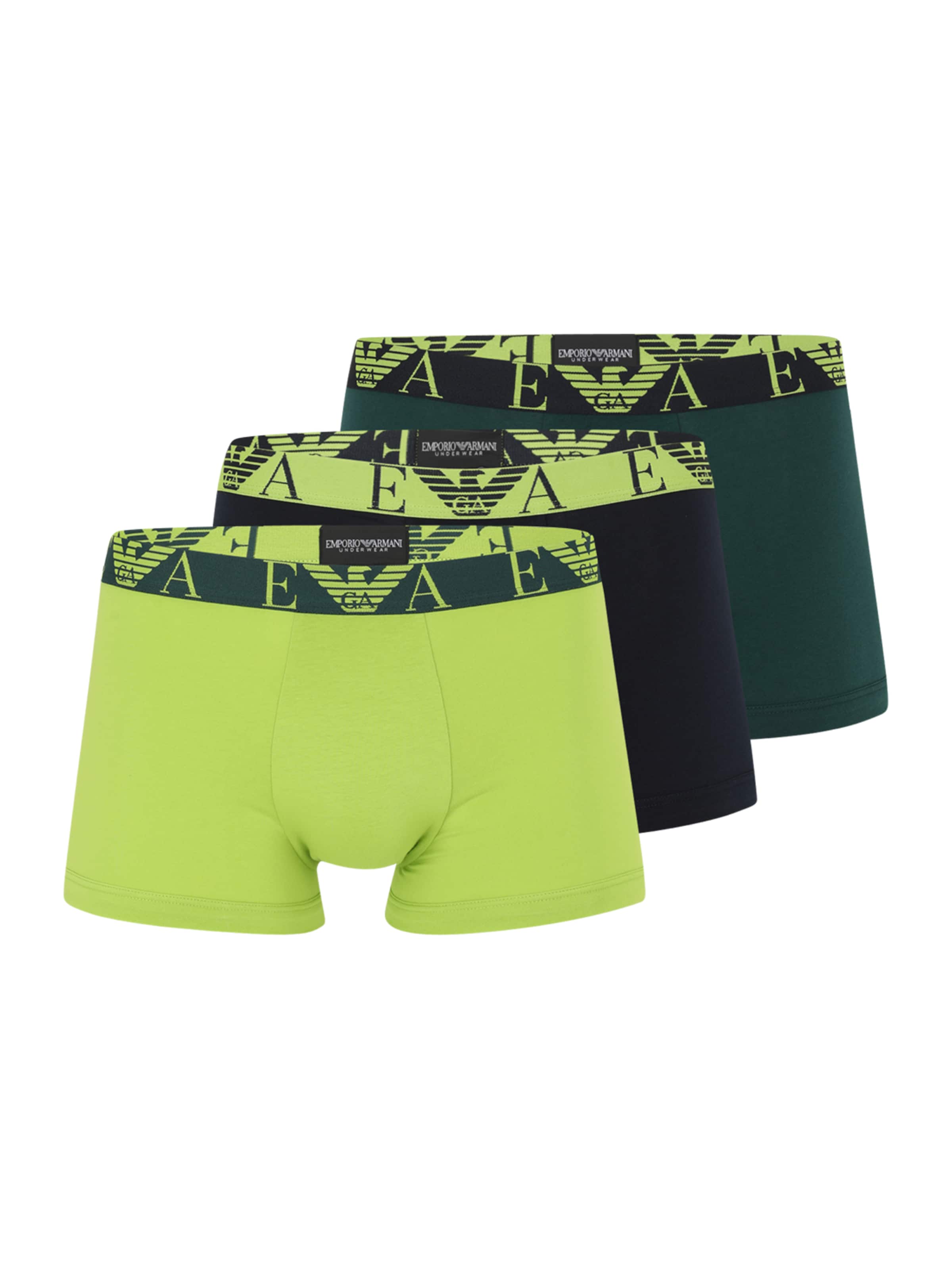 Boxer di Emporio Armani in blu: frontale