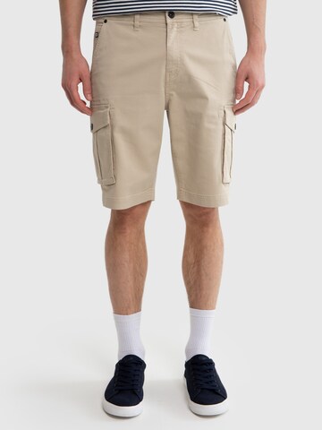 regular Jeans cargo 'Morris' di BIG STAR in beige: frontale