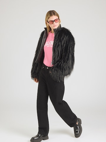 JOOP! Jeans Футболка 'Toyah' в Ярко-розовый