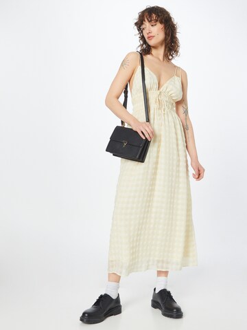 Gina Tricot Summer Dress 'Sanna' in Yellow