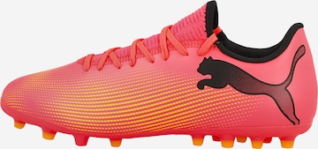 PUMA Обувь для футбола 'FUTURE 7 PLAY' в Ярко-розовый: спереди