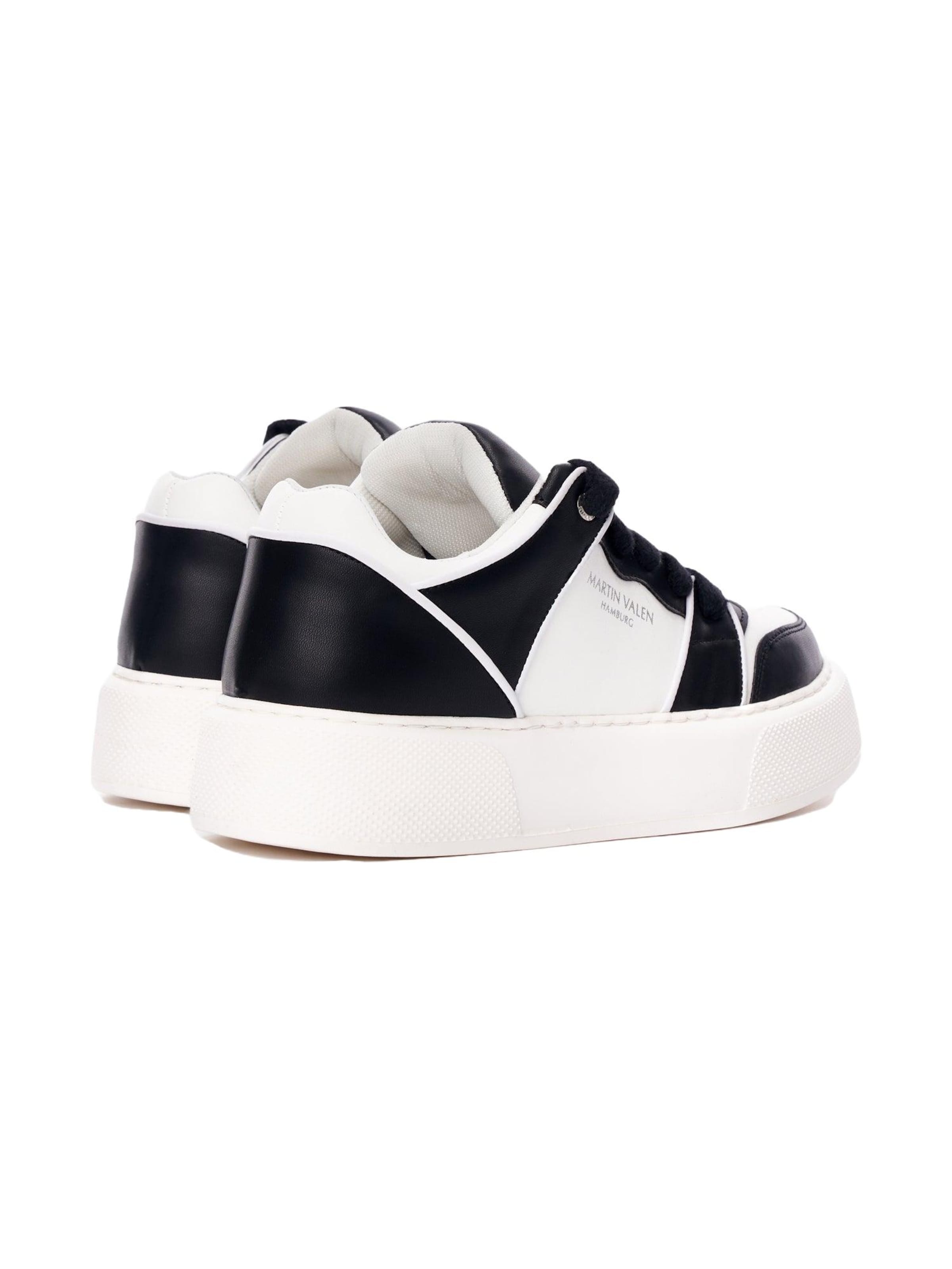 MARTIN VALEN Platform trainers in Black